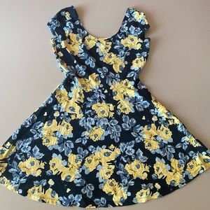 Guess Floral Low Back Dress *size medium*